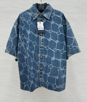 1V Denim Short Sleeve Shirt