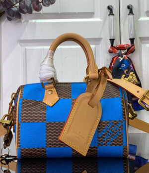 LV Speedy 18 Bandoulière Damier Pop M40595