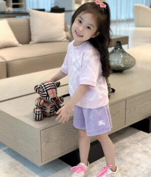 Burberry Shirt/Short Set