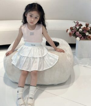 MiuMiu Vest/Skirt Set