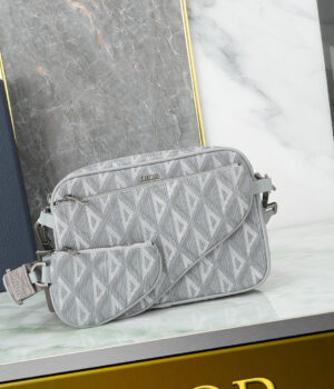 CD Diamond Messenger Bag