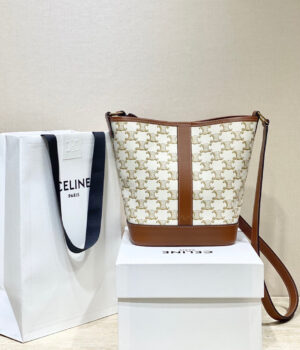 Celine Triomphe Bucket