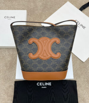 Celine Triomphe Bucket