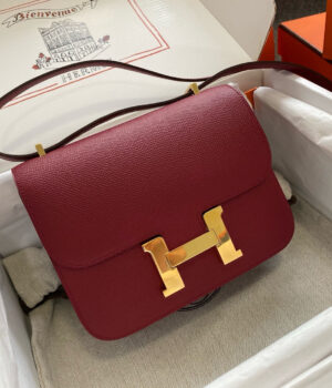 Hermes Constance, 19cm, K1, Epsom