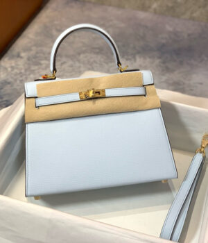 Hermes Kelly 25cm, 08, Epsom