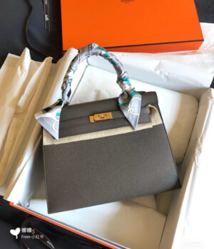 Hermes Kelly 25cm, 8F, Epsom