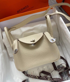 Hermes Mini Lindy, 19cm, 04, TC Skin