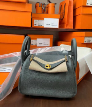 Hermes Mini Lindy, 19cm, 63, TC Skin