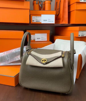 Hermes Mini Lindy, 19cm, C18, TC Skin
