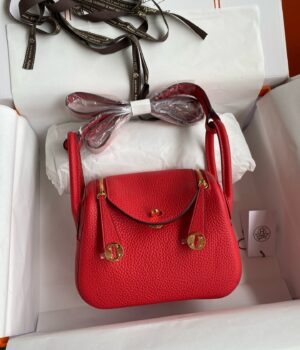 Hermes Mini Lindy, 19cm, Q5, TC Skin