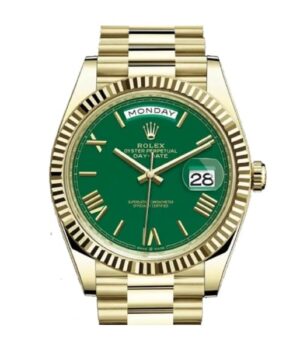 Rolex Day-Date Green Roman Dial