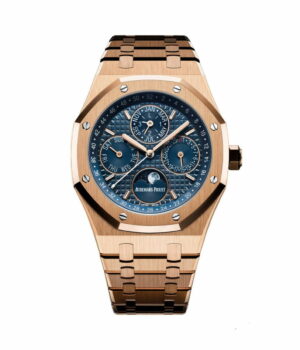 AP Rose Gold Blue Dial Replica