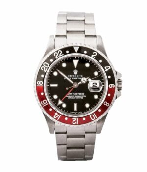 Rolex GMT-Master II Red & Black Bezel Black Dial Coke 16710 Oyster Replica