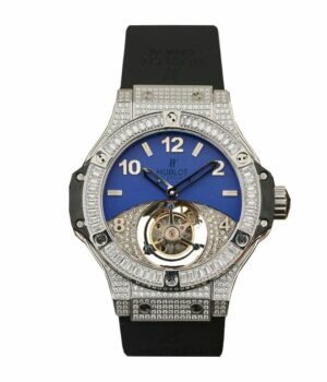 Hublot With Diamonds Blue Replica