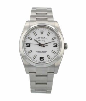 Rolex Air King Stainless Steel White Dial 114200 Replica