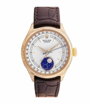 Rolex Cellini Moonphase White Dial New 50535-0002 Replica