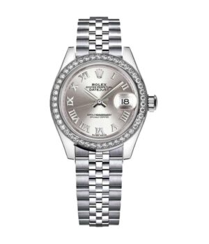 Rolex Datejust 279166 Platinum Automatic Grey With Diamond Dial Jubilee Replica