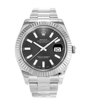 Rolex Datejust 116334BKSO Automatic Black Dial Replica