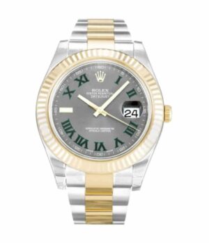 Rolex Datejust 116333-0001 Grey Roman Replica