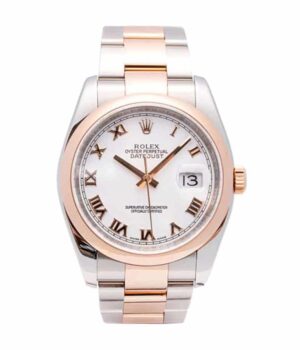 Rolex White Roman Automatic Replica