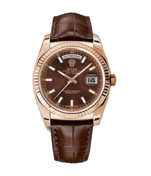 Rolex Day-Date 118135 V5 Brown Dial Replica