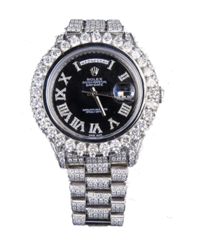 Rolex Day-Date 218239 Fully Iced Out Replica