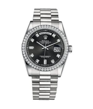 Rolex Day-Date White Diamond Replica