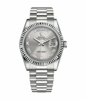 Rolex Day-Date II 218239 Grey Roman Dial Replica