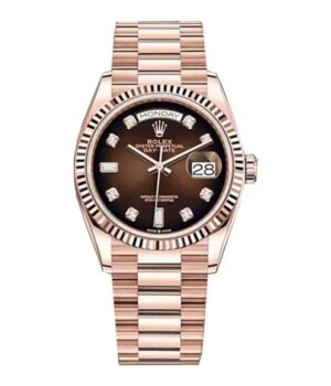 Rolex Day-Date 128235-0037 Brown Ombre Dial Replica