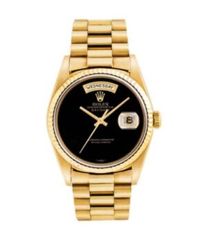 Rolex Day-Date Onyx Dial 18038 – Bulang Jubilee Replica