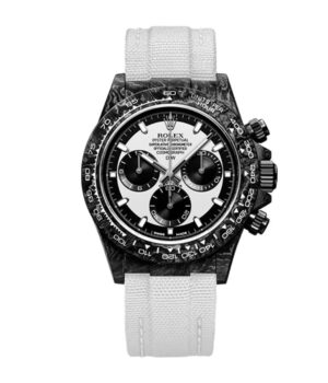 Rolex Daytona Carbon Cosmograph Cream Dial 4130CR Replica