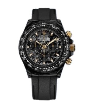 Rolex Daytona DiW NTPT Carbon 46490 “All Carbon Lemon Edition” Replica