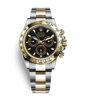 Daytona 116520 Gold Steel Black Replica