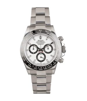 Rolex Daytona Ceramic Bezel White Dial 116500ln-0001 Oyster Replica