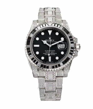 Rolex Submariner 116610LN-97200 Iced Out Watch Replica