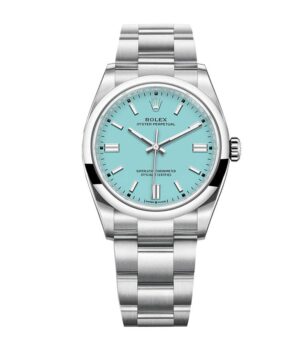 Rolex Oyster Perpetual Aqua Dial 126000 Replica
