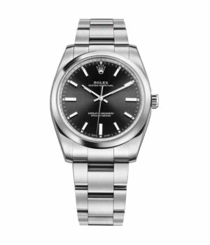 Rolex Oyster Perpetual Automatic Black Dial Ladies 114200 Replica