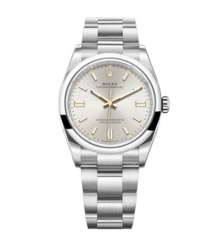 Rolex Oyster Perpetual Grey Dial 126000 Replica