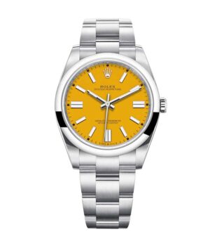 Rolex Oyster Perpetual Orange Dial 124300-0004 Replica