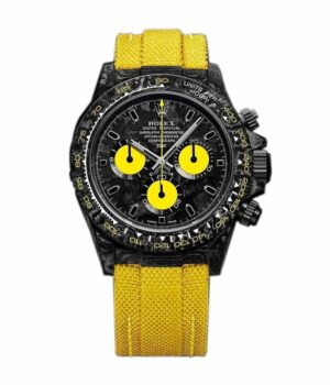Rolex Daytona DiW NTPT Carbon 46490 Lemon Edition Replica
