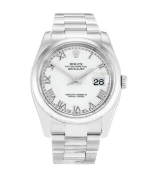 Rolex Oyster Perpetual Datejust White Dial 116200 Replica
