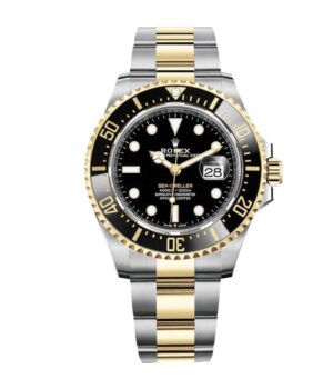 Rolex Sea-Dweller Two Tone Black Dial 126603-0001 Oyster Replica