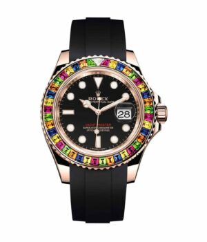 Rolex Perpetual Yacht-Master Gem-Set Bezel 116695 SATS Replica