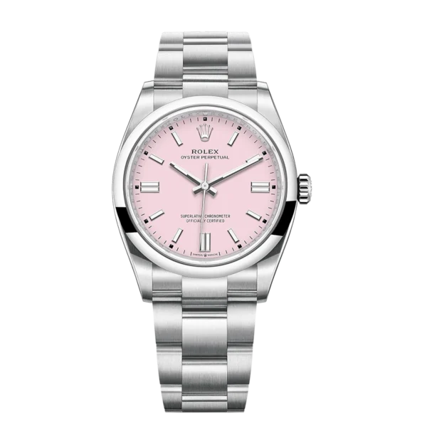 Rolex Perpetual Pink 124300 Replica