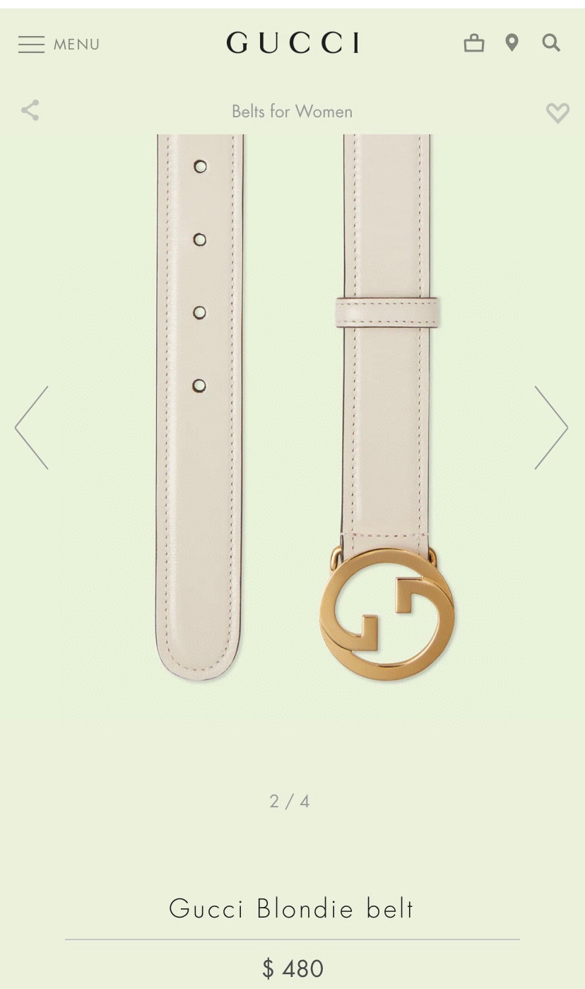 GUCCI BELT - Image 5