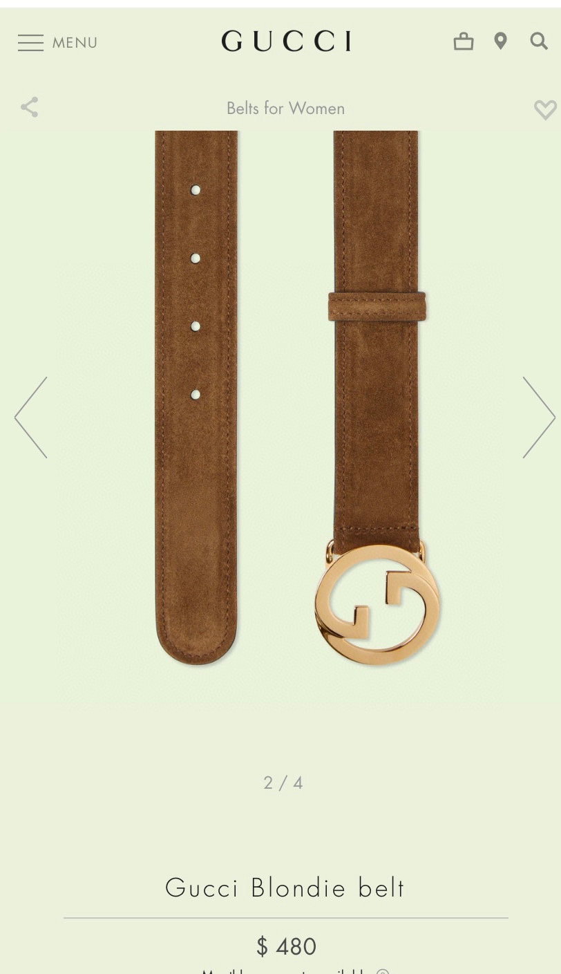 GUCCI BELT - Image 7