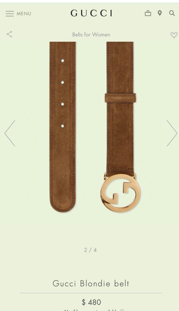 GUCCI BELT - Image 8