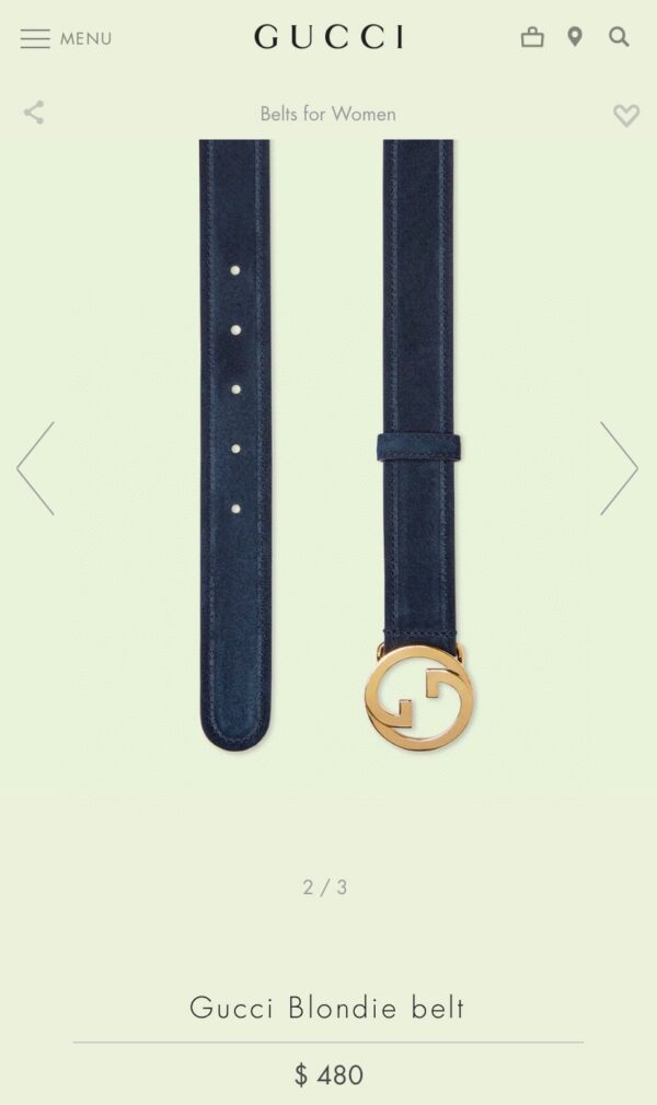 GUCCI BELT - Image 6