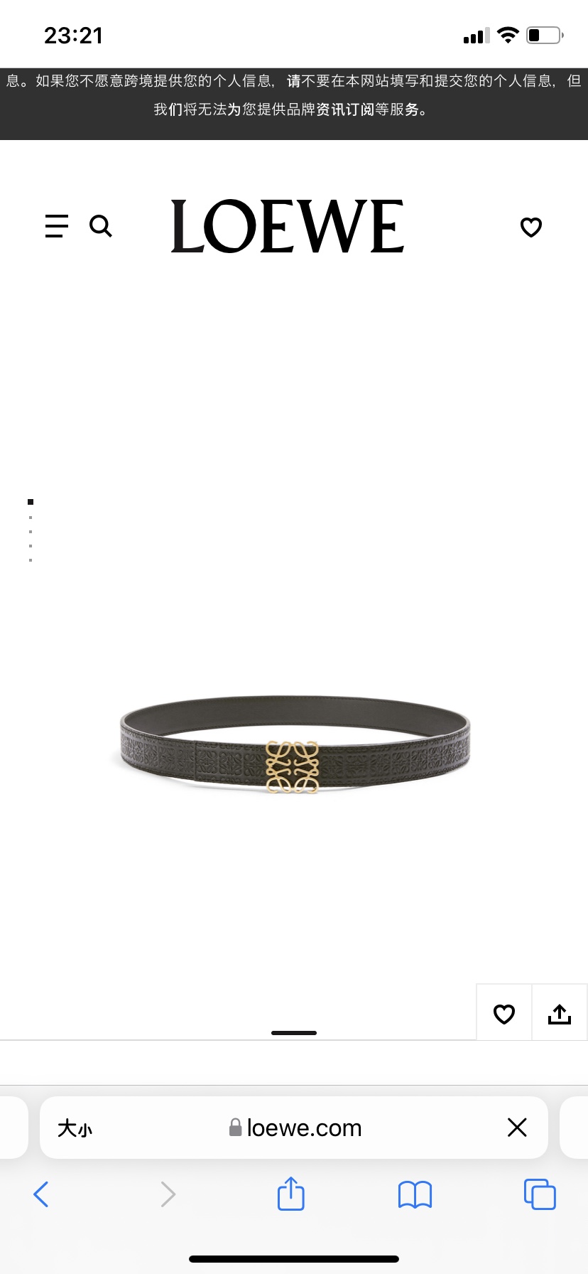LOEWE BELT - Image 5