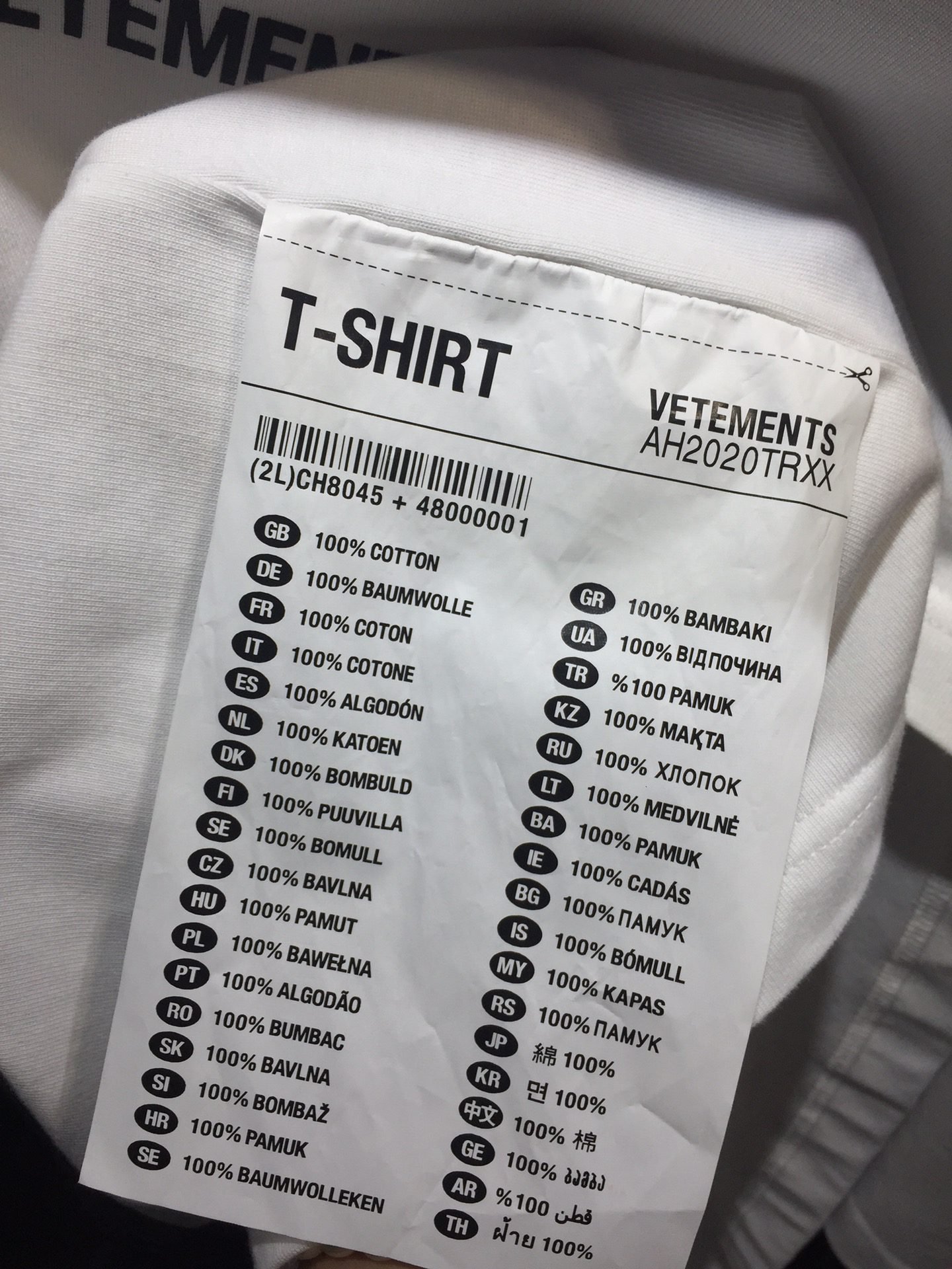 VETEMENTS TSHIRT - Image 5